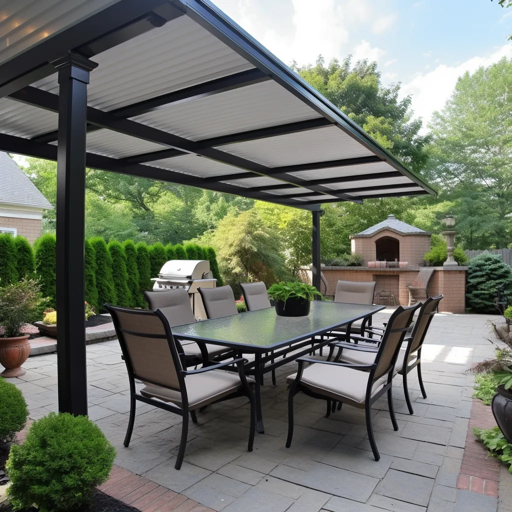 Durable Metal Patio Covers for Harsh Weather