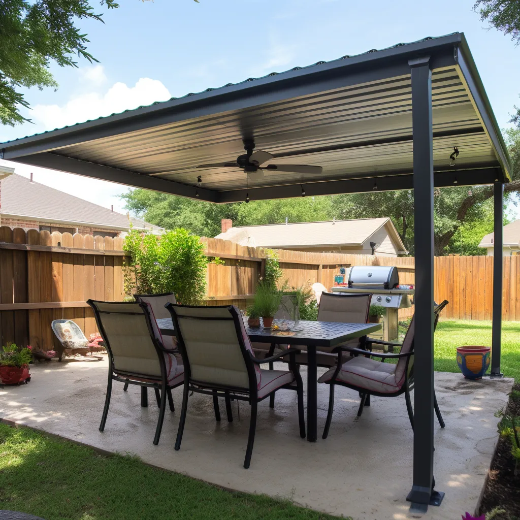 Budget-Friendly Metal Patio Covers