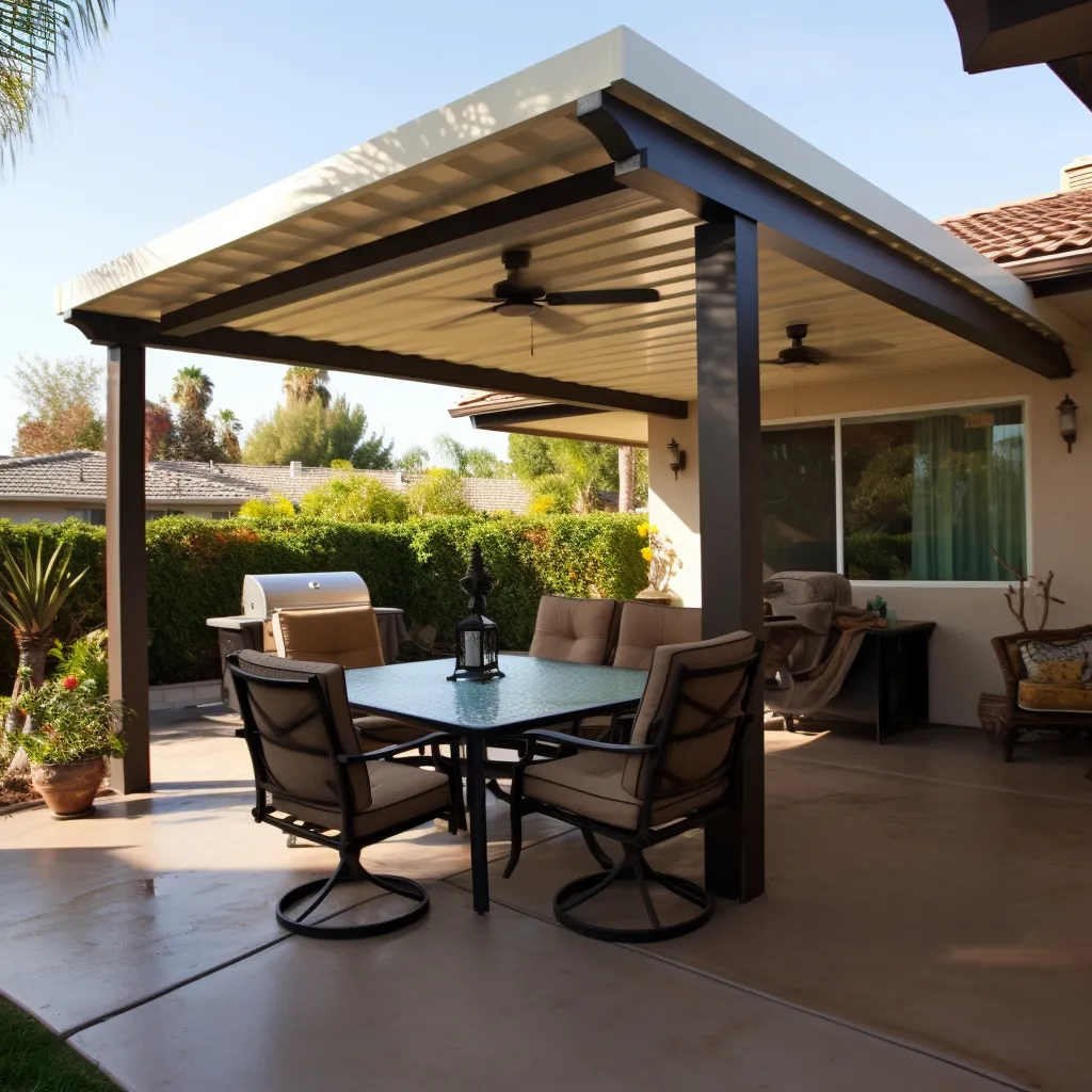 Design Options for Solid Patio Covers